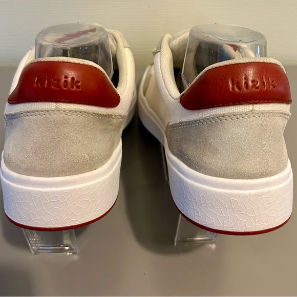 ♦️”Kizik” Men’s Prague Creme Brûlée Sneakers w/Handsfree Technology Size 11W♦️ - Picture 6 of 15